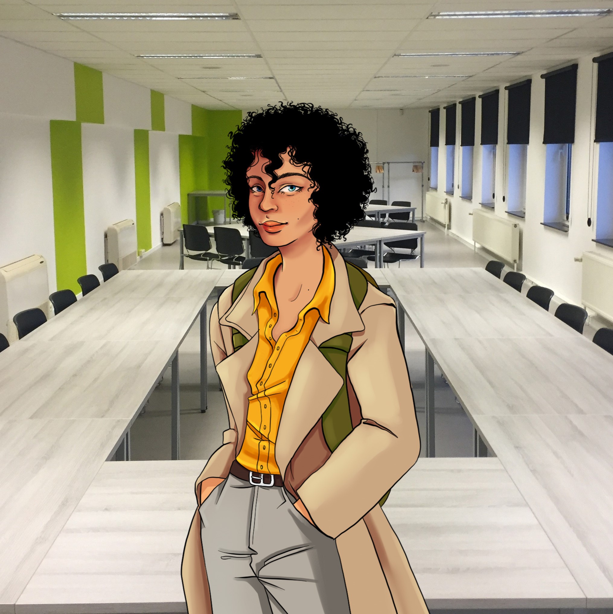 leonard en salle de reunion